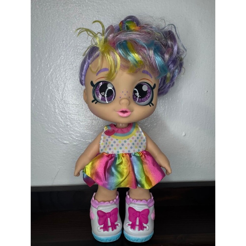 Kindi Kids Snack Time Friends Rainbow Kate Doll Moose Toys Rainbow Hair